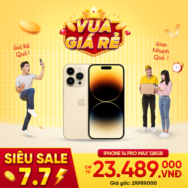 Điện thoại iPhone 14 Pro 256GB – NEW FULLBOX 100% –VN/A